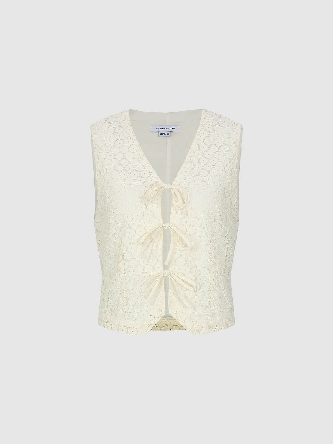 Leisure Lace Up Front Vests