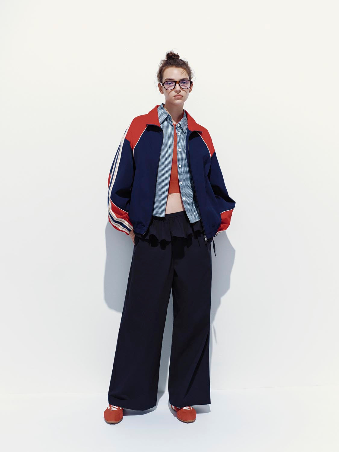 Colorblock Contrast Full Zip Jackets