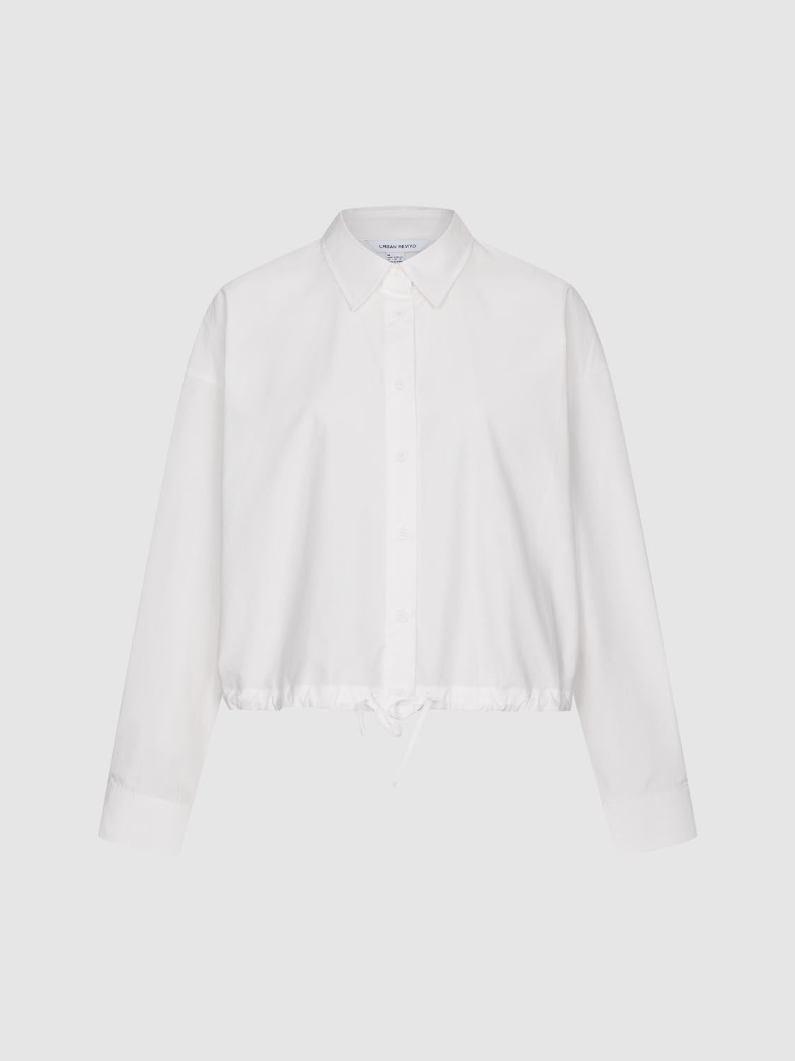 Button Up Drawstring Jackets