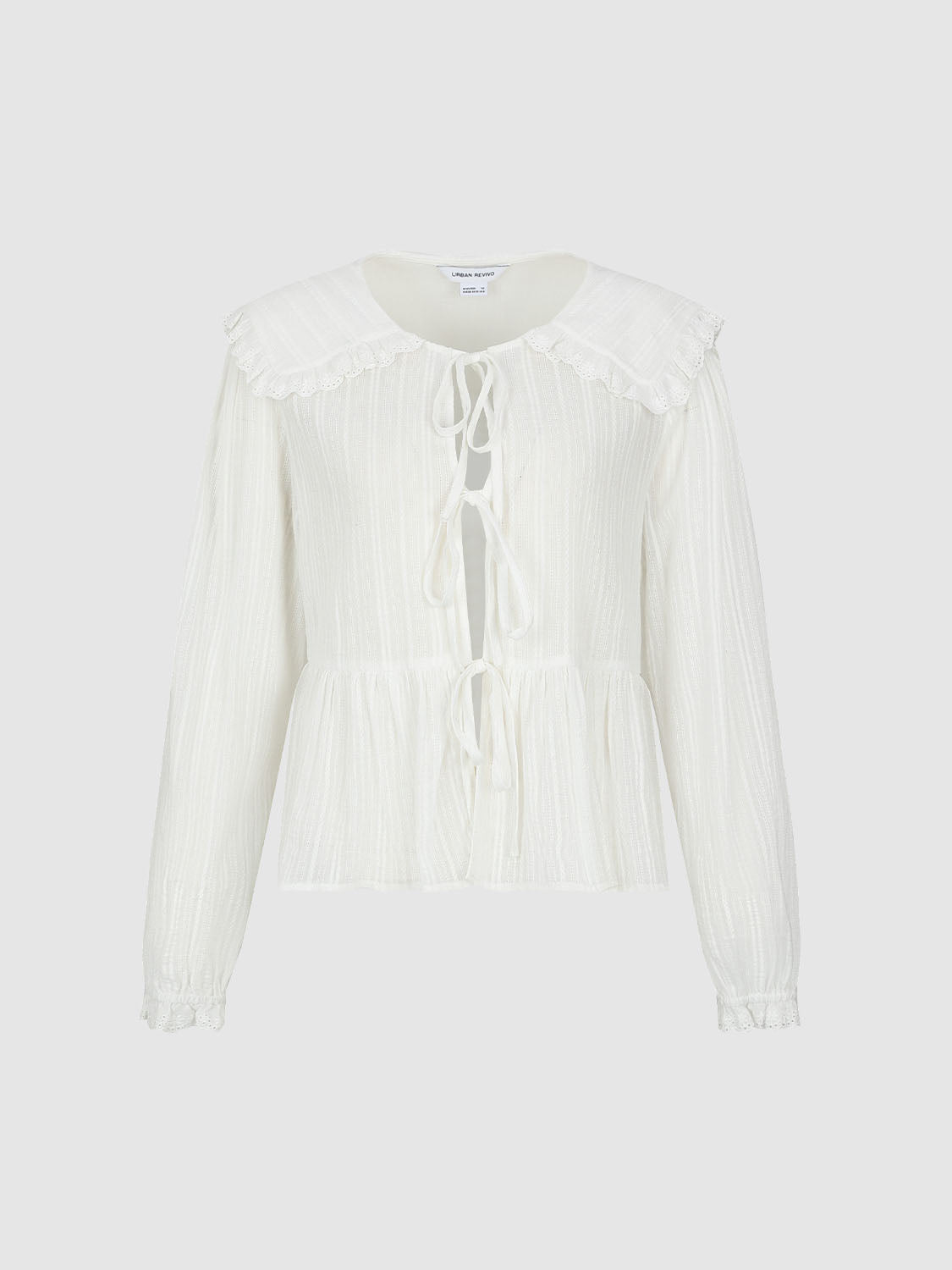 Lace Up Blouses