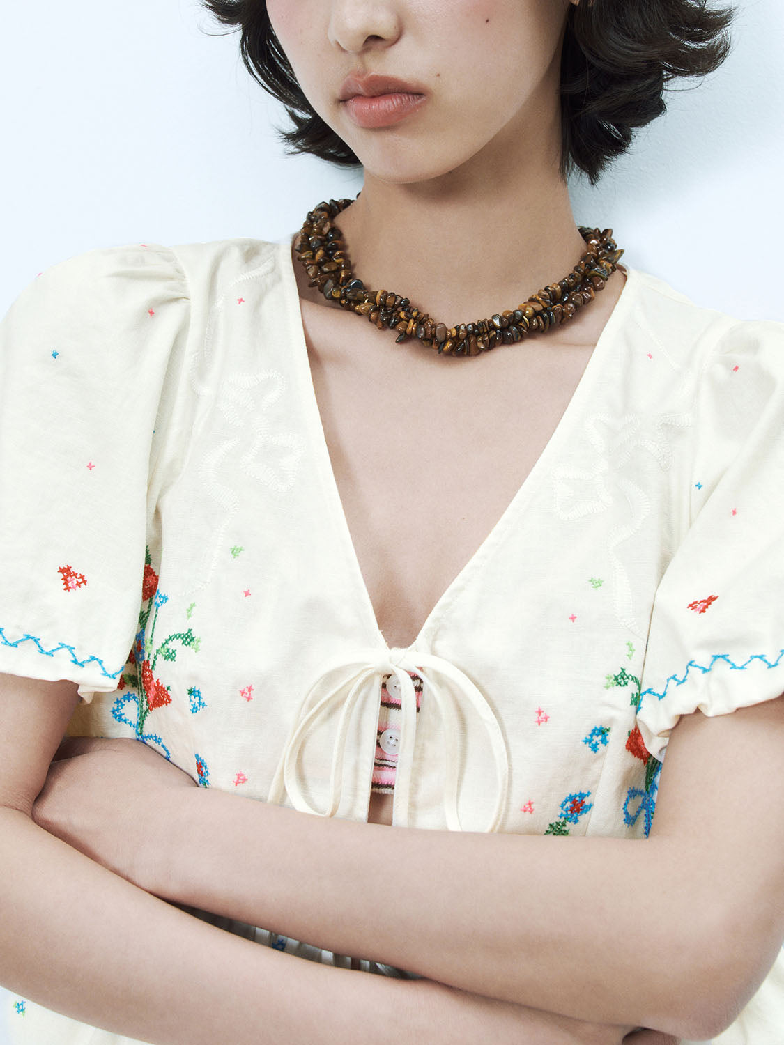 Front Tie Blouses