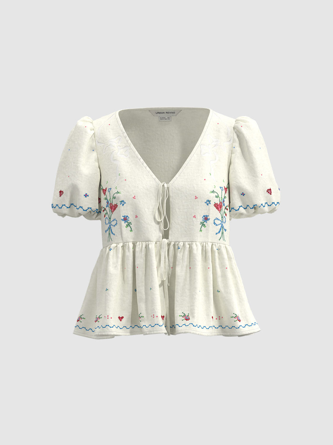 Front Tie Blouses