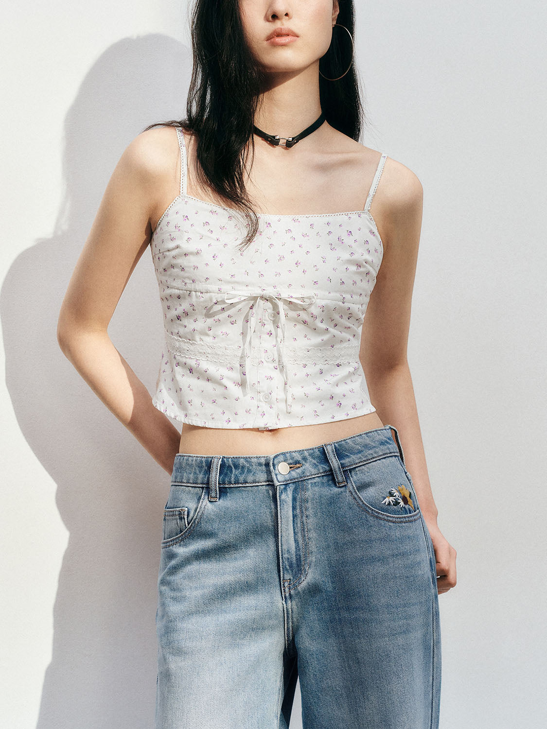 Floral Cami Tops
