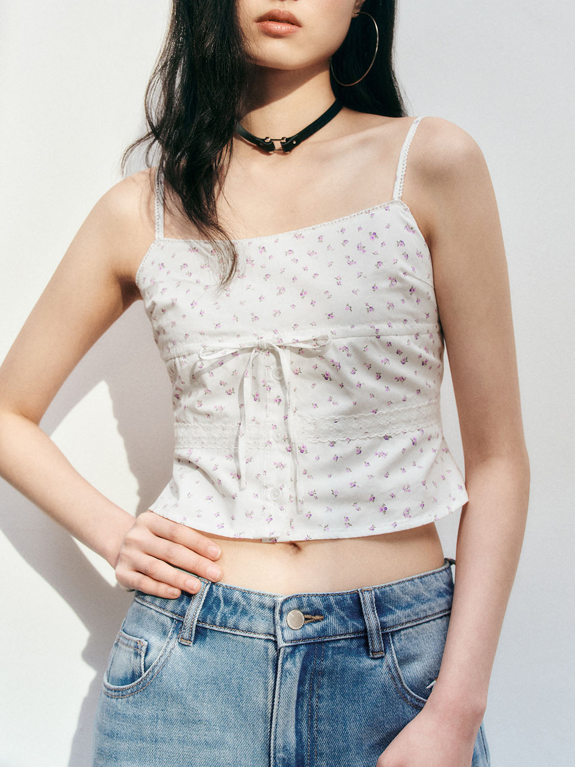 Floral Cami Tops