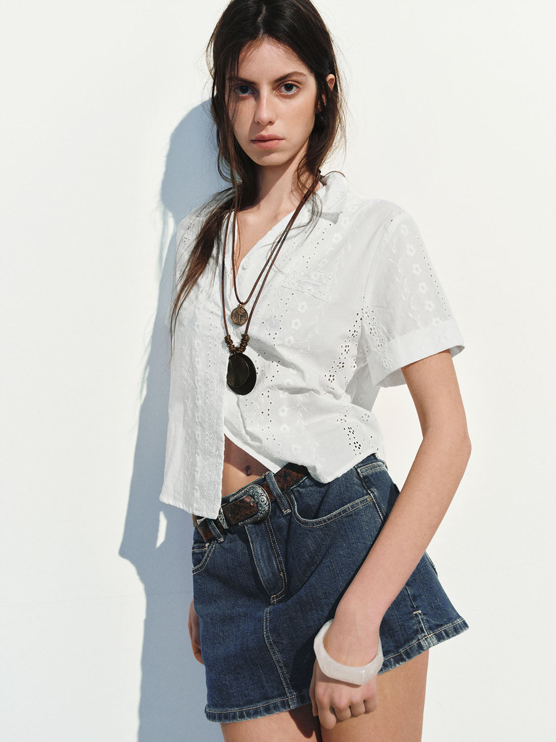 Camp Collar Crochet Shirts