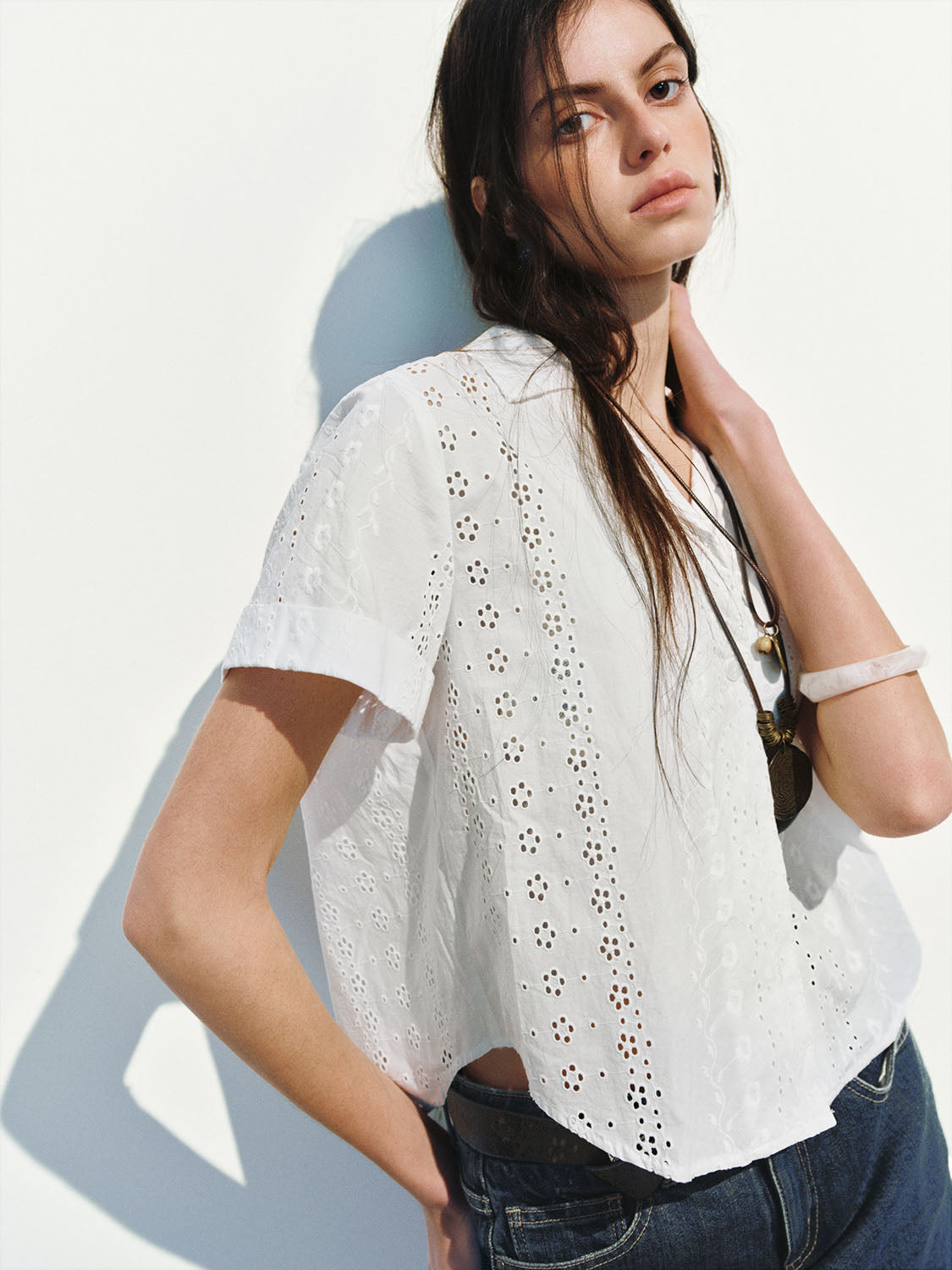Camp Collar Crochet Shirts