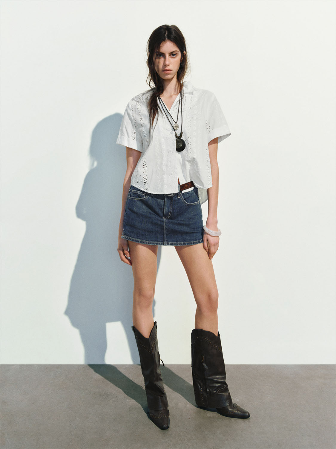 Camp Collar Crochet Shirts
