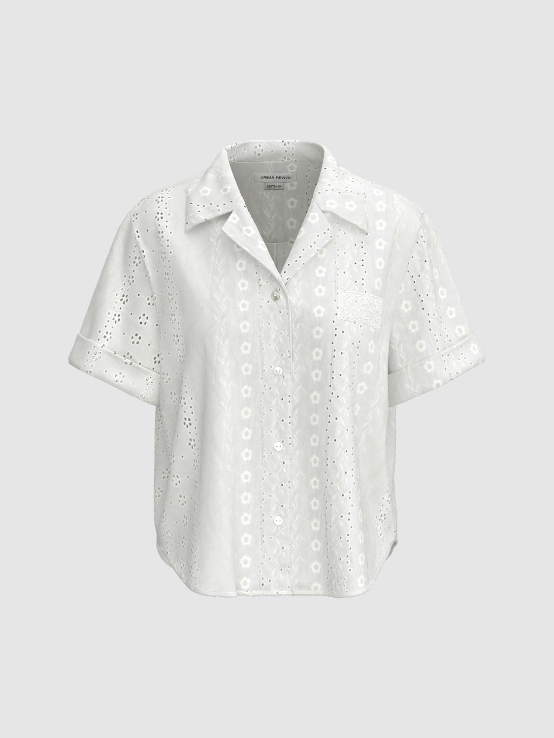 Camp Collar Crochet Shirts