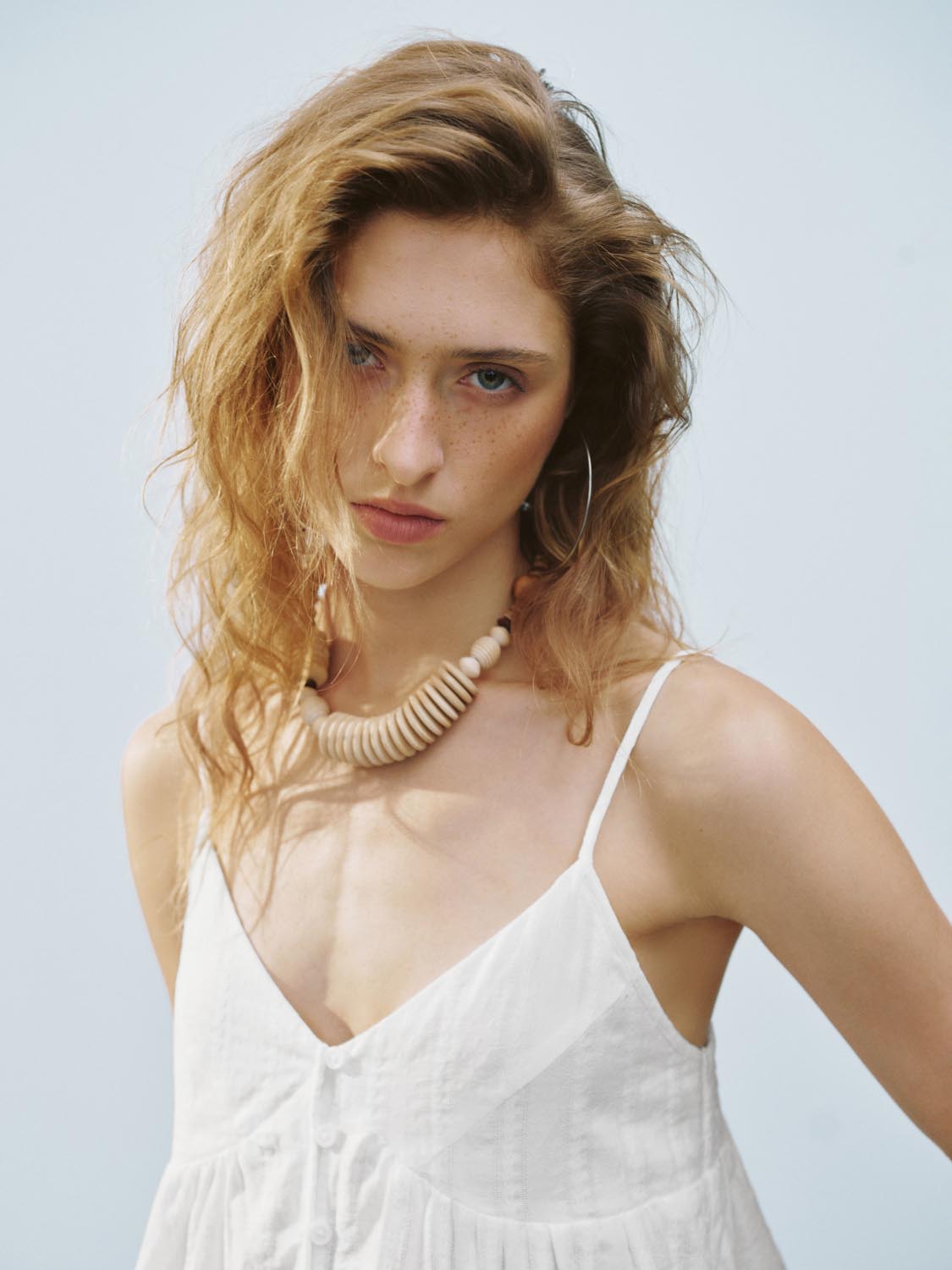 Ruffle Hem Cami Tops