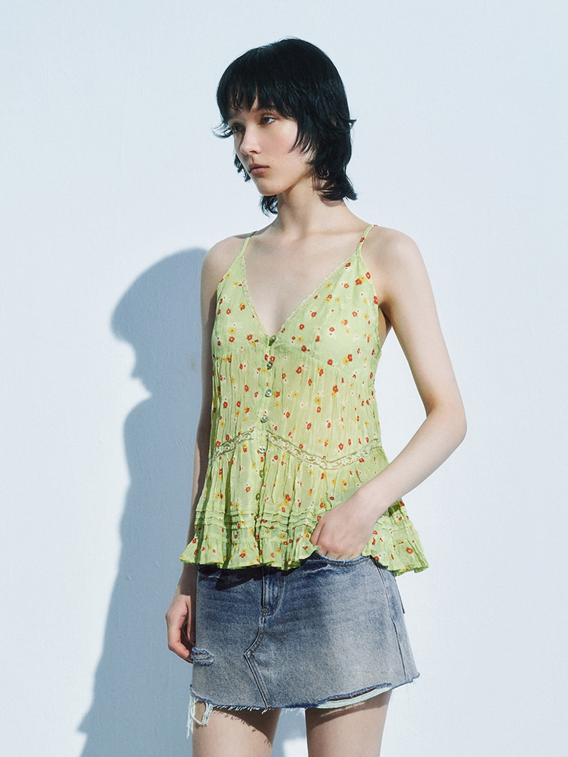 Floral Cami Tops