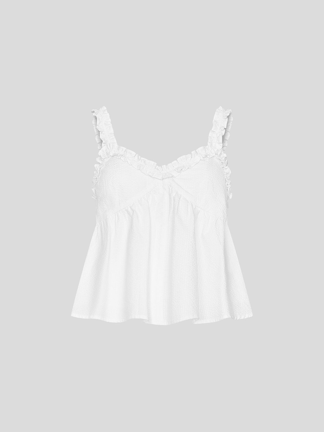 Lace Ruffle Tops