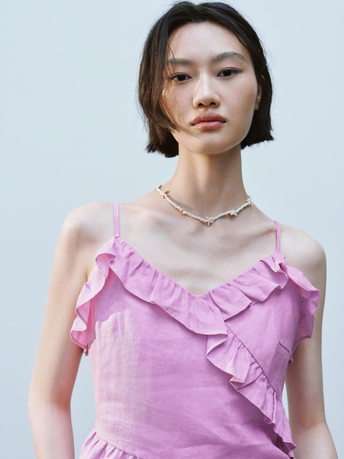 Ruffle Cami Tops