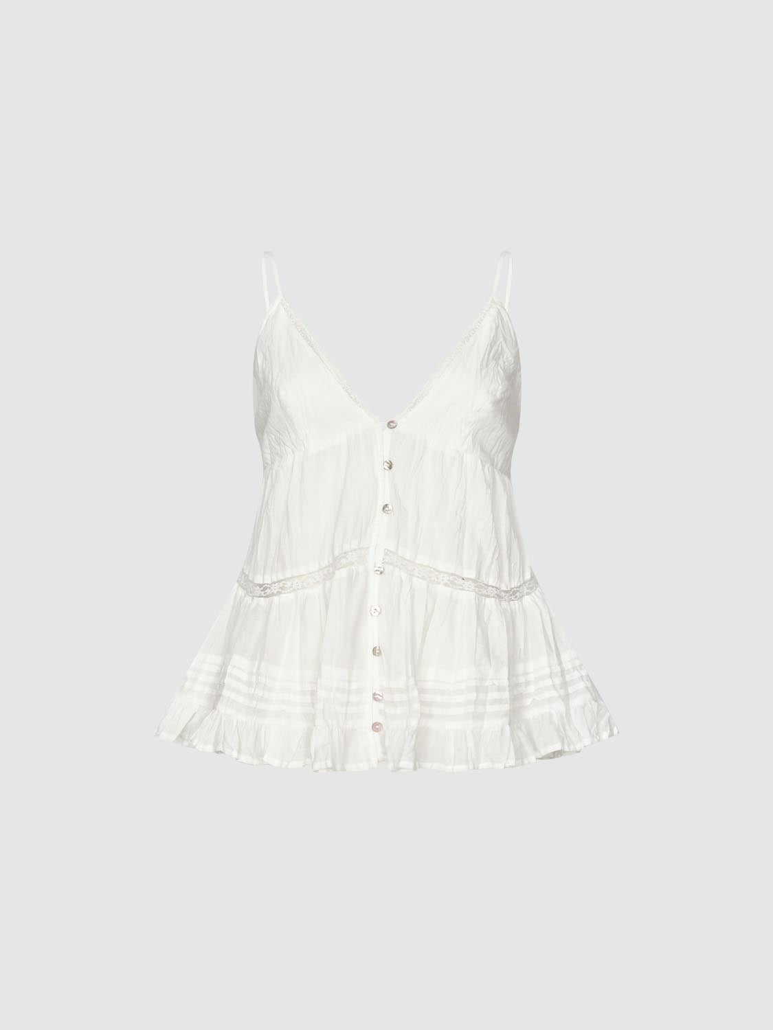 Peplum Cami Tops