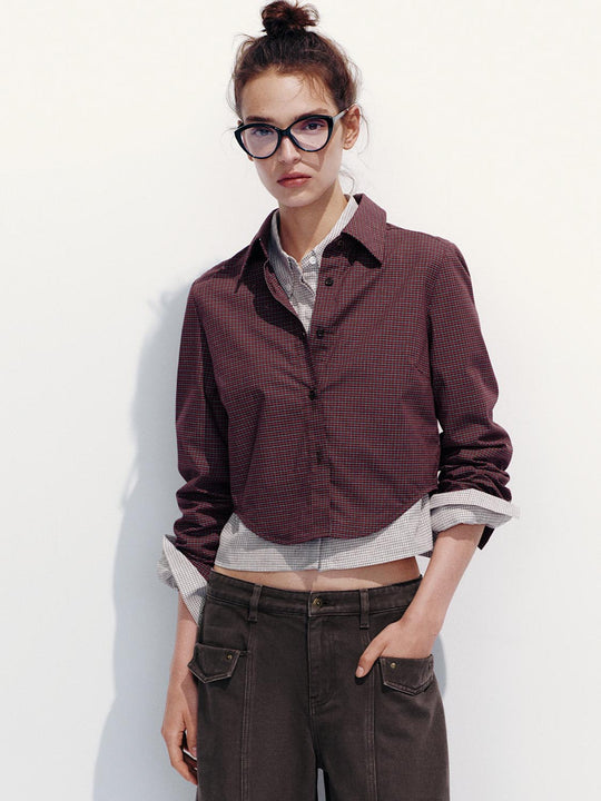 Long Sleeve Plaid Shirts