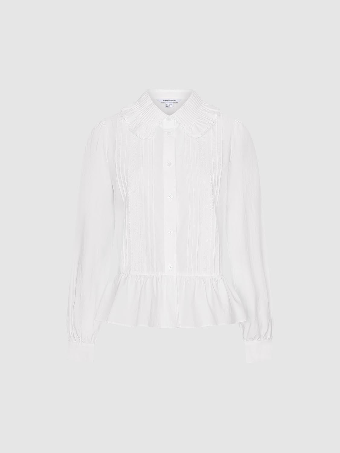 Ruffle Hem Shirts