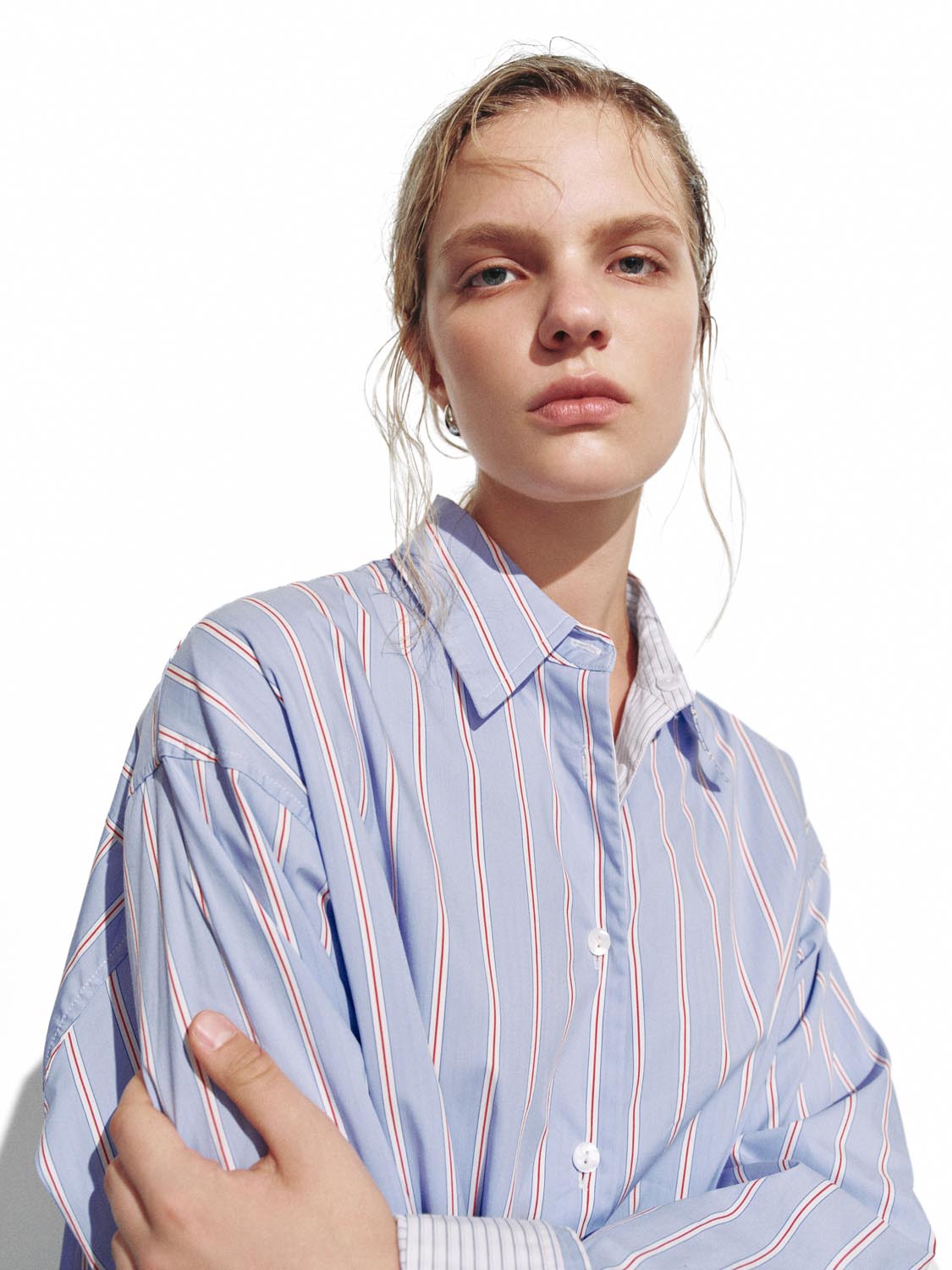 2 In 1 Striped Shirts