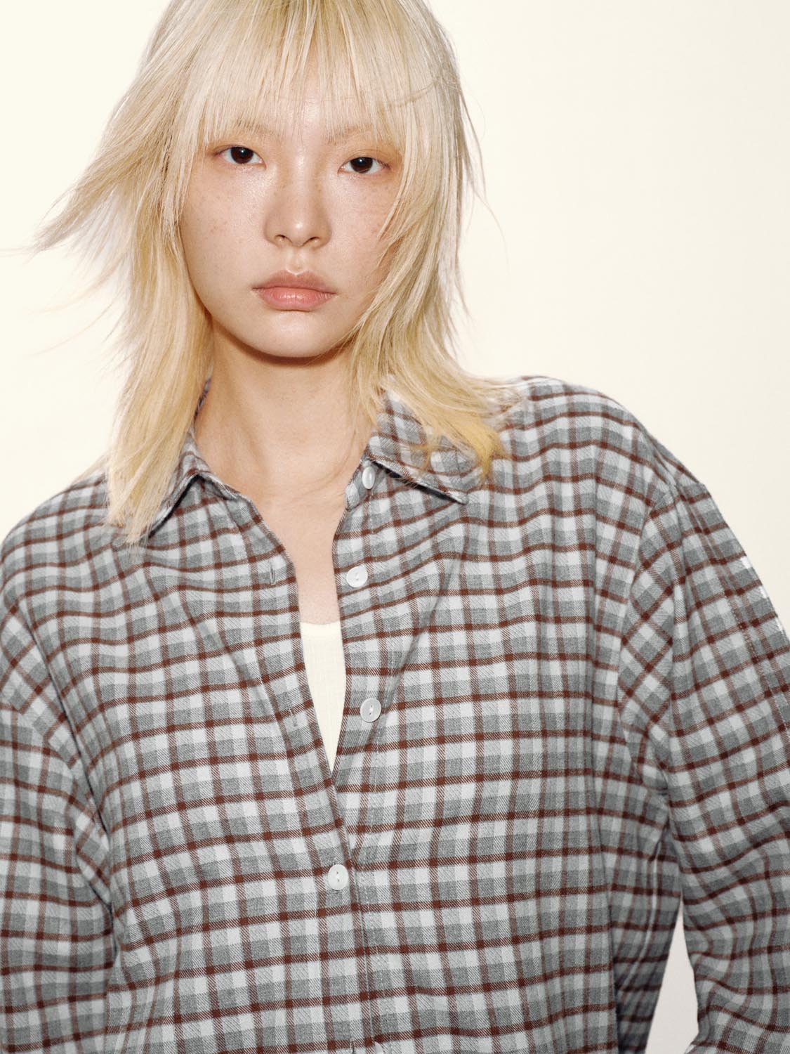 Loose Fit Check Shirts