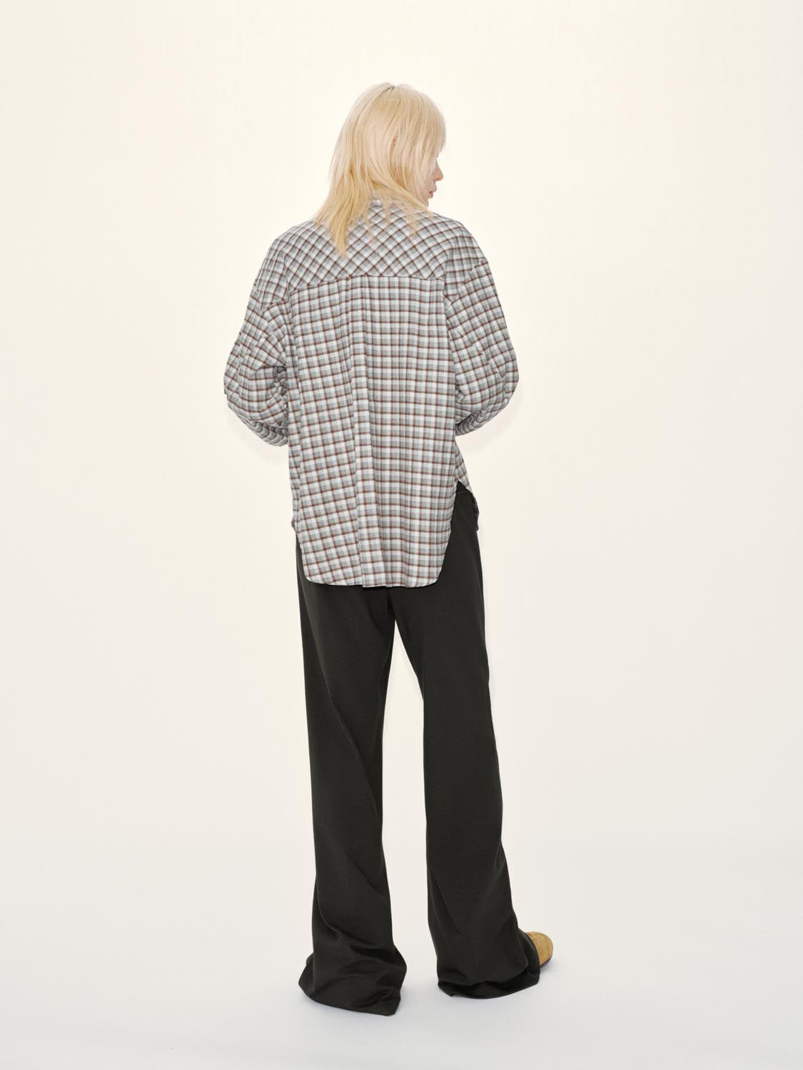 Loose Fit Check Shirts