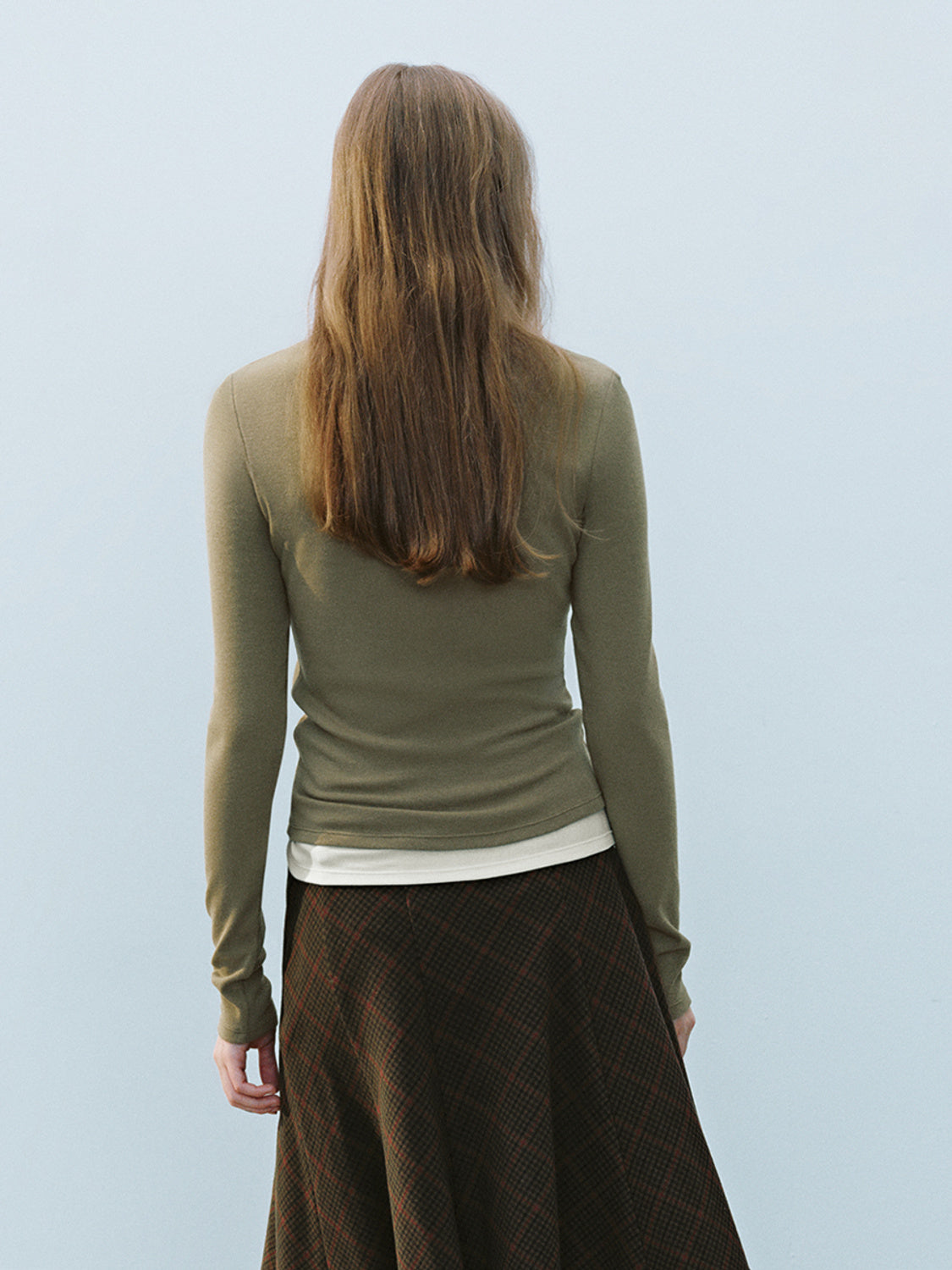 2 In 1 Skinny Long Sleeve T-Shirts