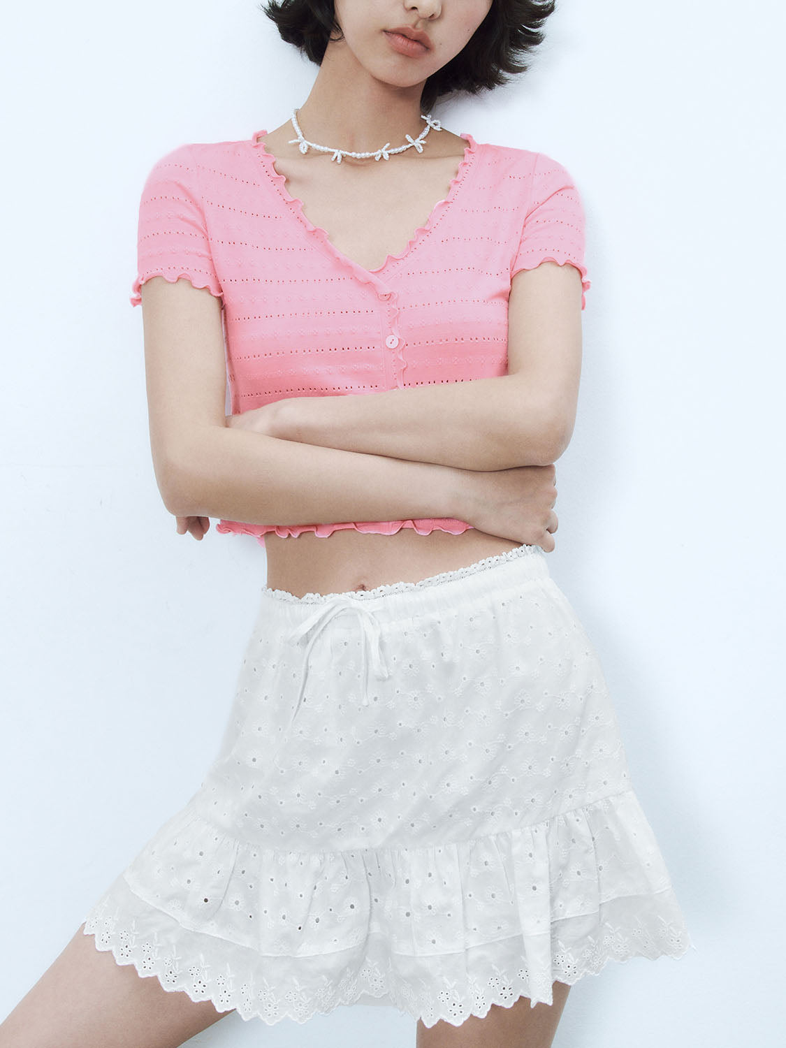 Cropped Skinny T-Shirts