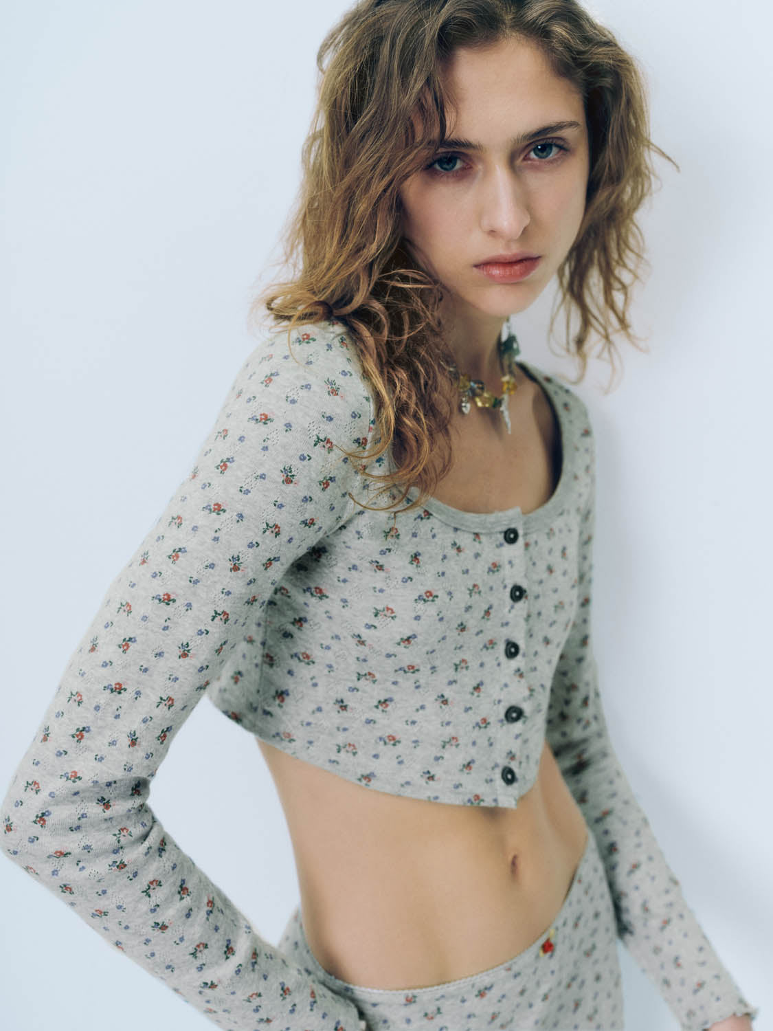 Floral Skinny T-Shirts