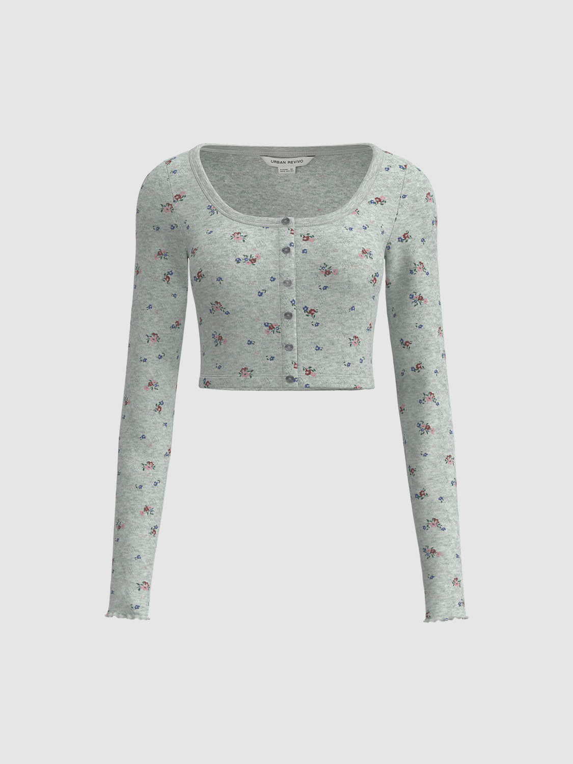 Floral Skinny T-Shirts