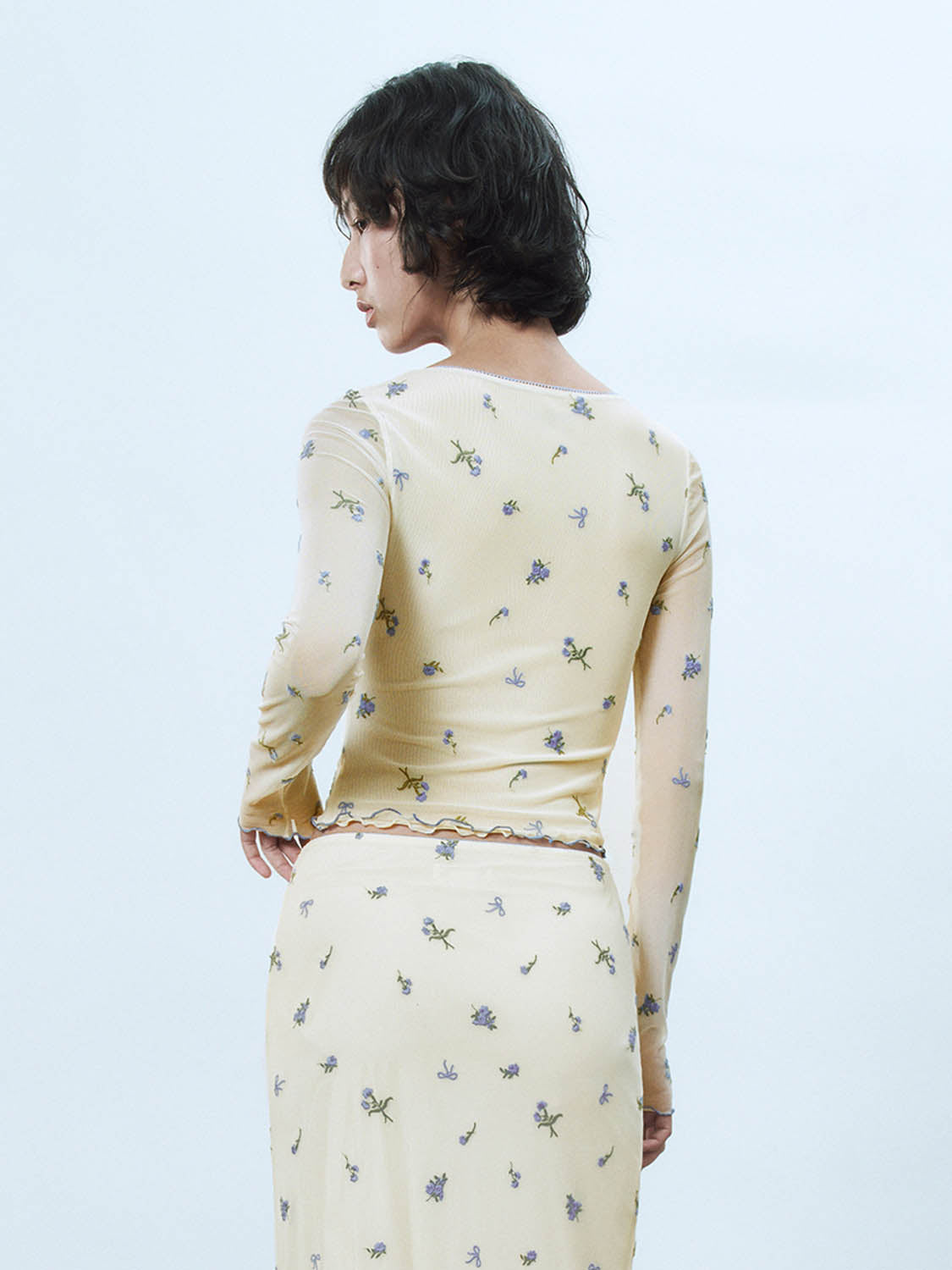 Skinny Floral T-Shirts