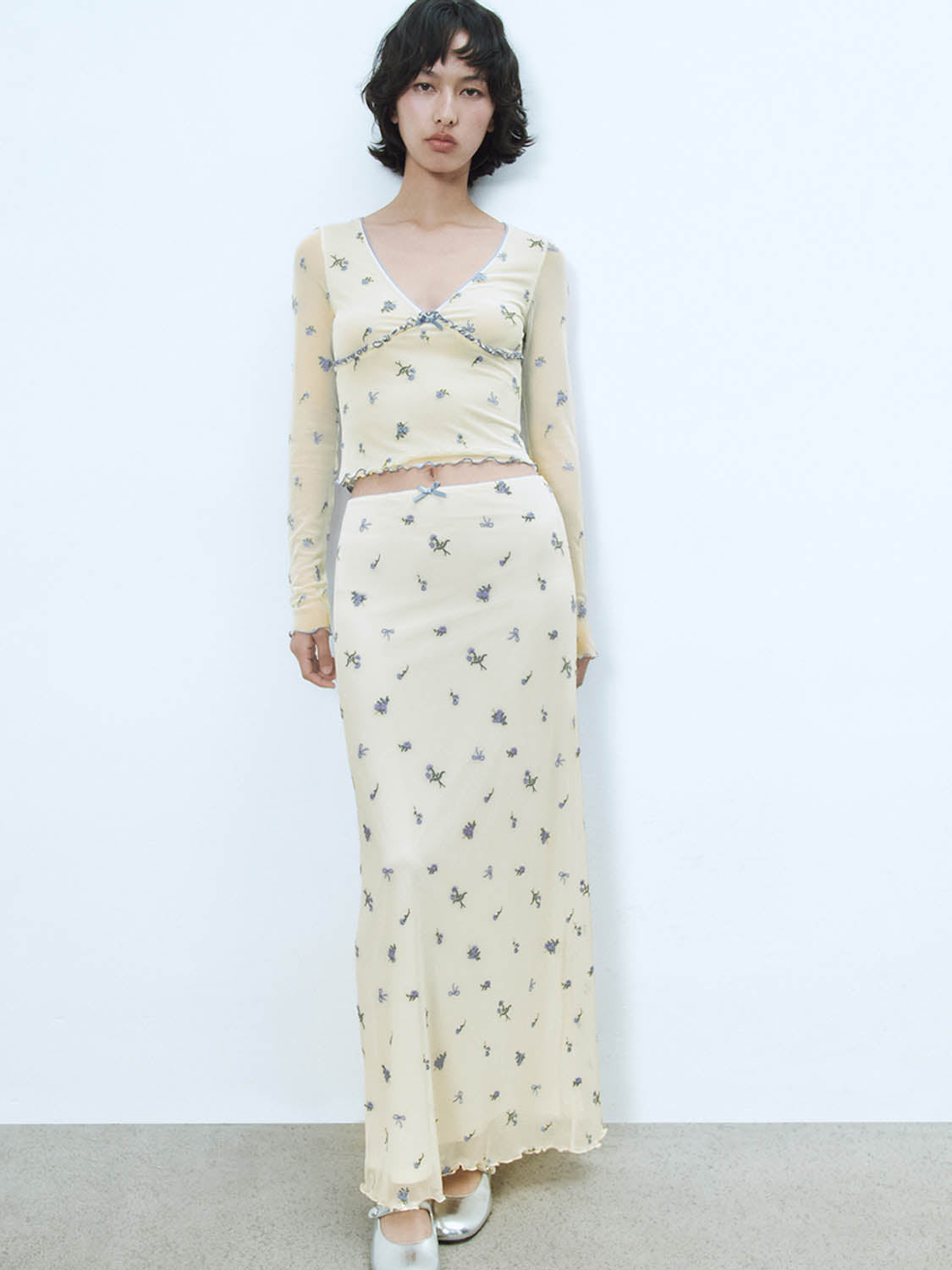 Skinny Floral T-Shirts