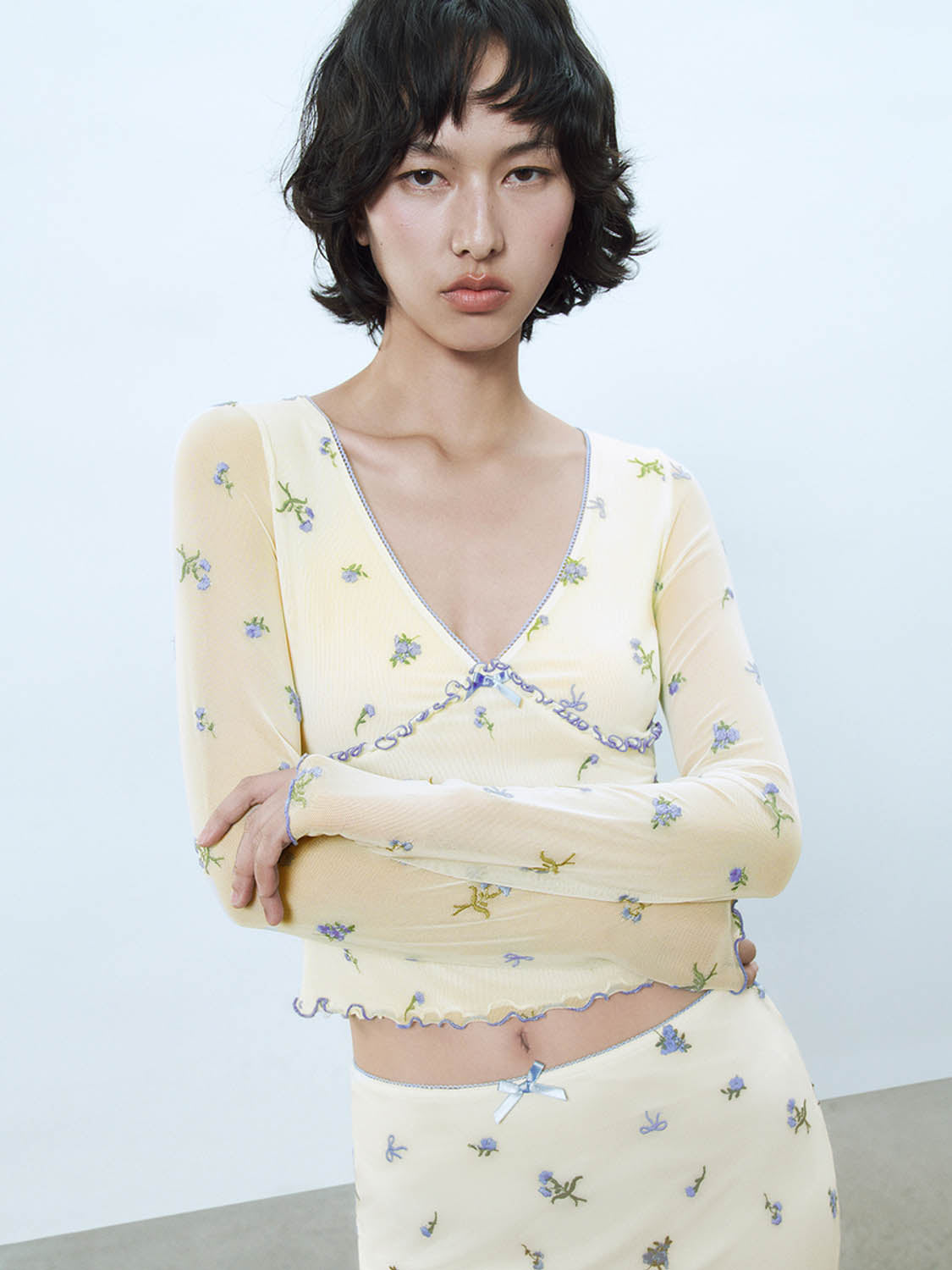 Skinny Floral T-Shirts