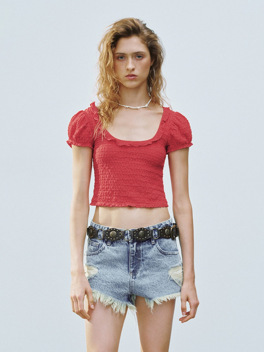 Shirred T-Shirts