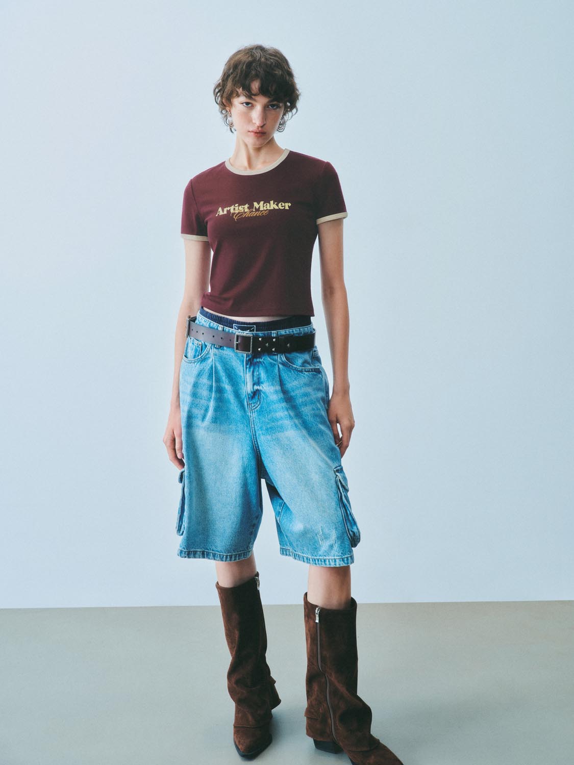 Short Sleeve Cropped T-Shirts
