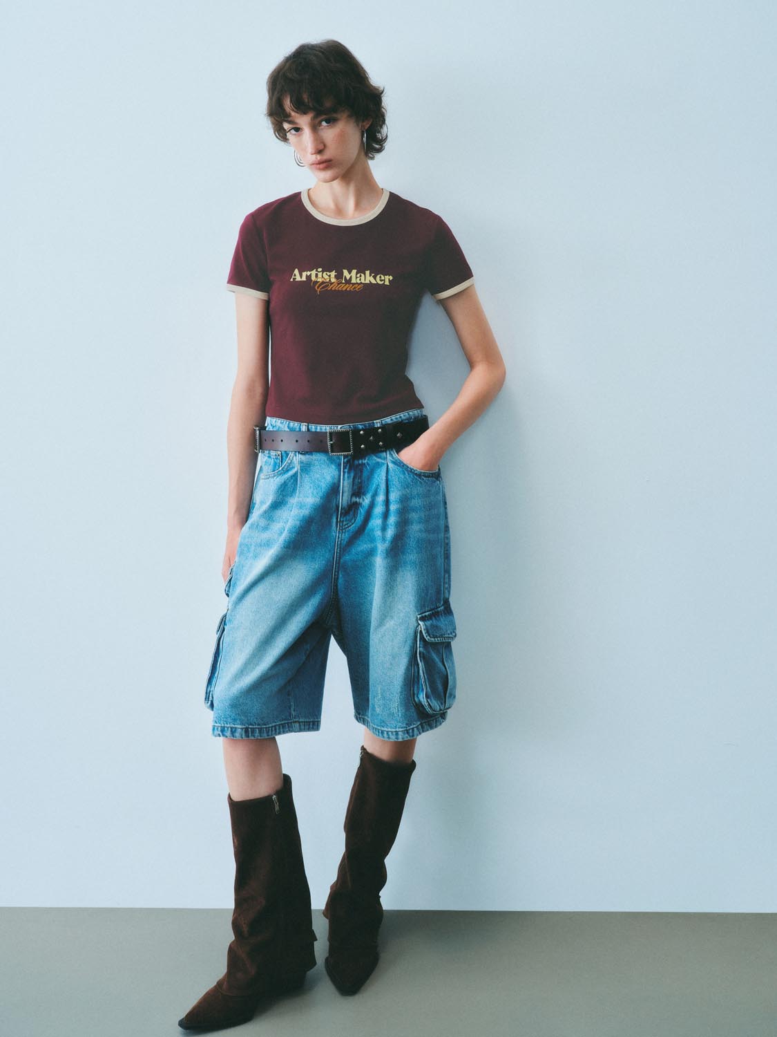 Short Sleeve Cropped T-Shirts