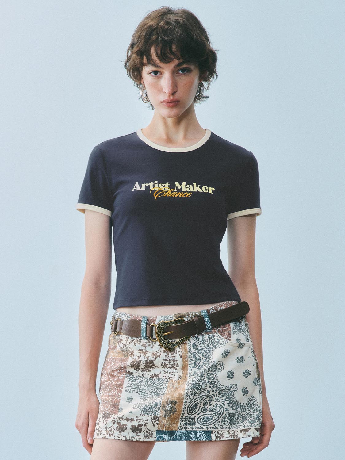 Short Sleeve Cropped T-Shirts