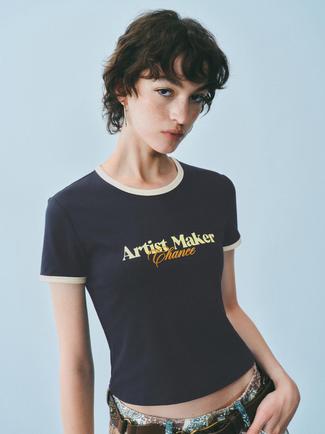 Short Sleeve Cropped T-Shirts
