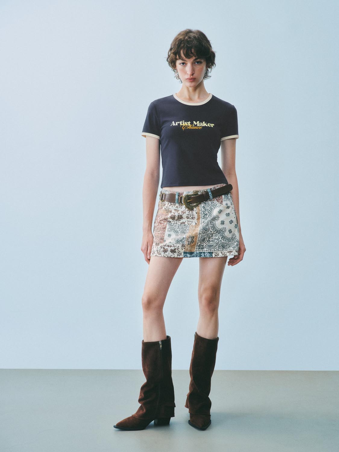 Short Sleeve Cropped T-Shirts