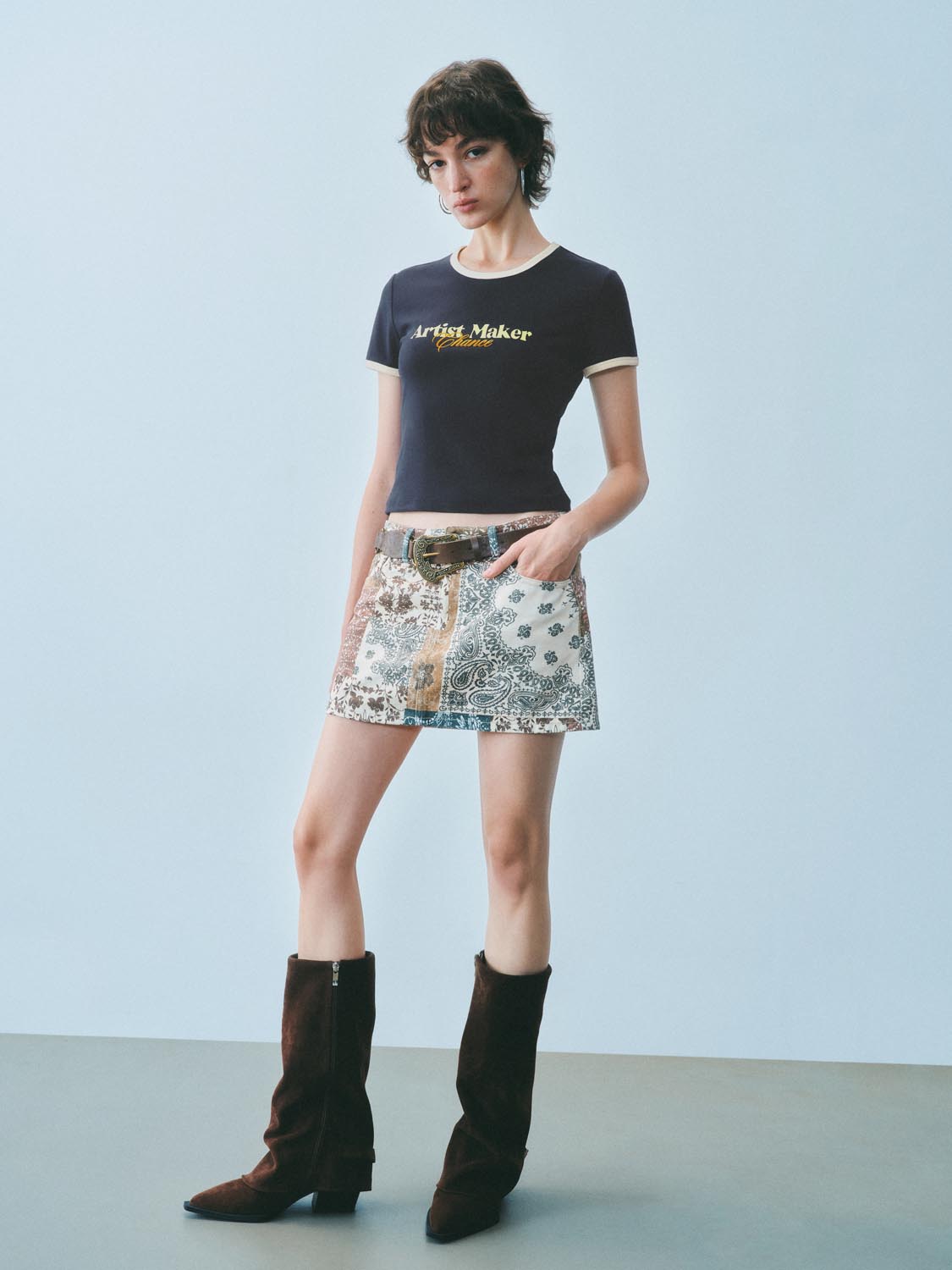 Short Sleeve Cropped T-Shirts