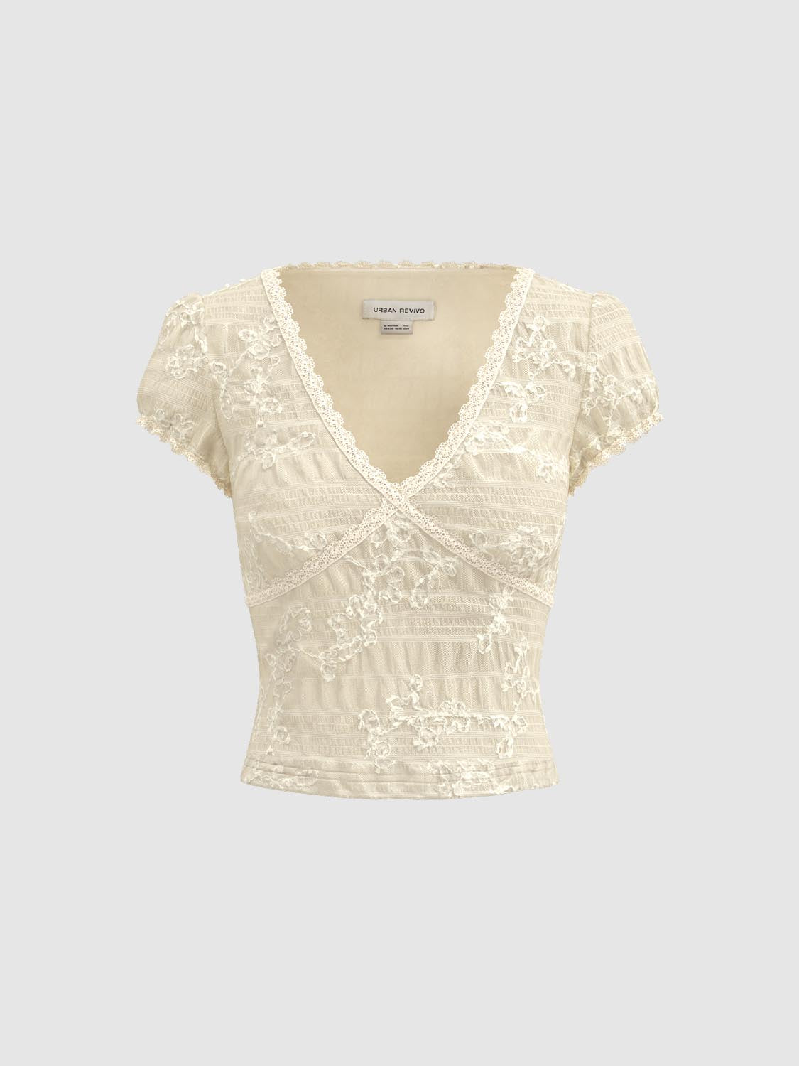 Cropped Lace Blouses