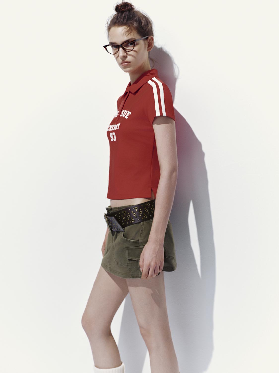 Contrast-Color Slim-Fit Polo Shirts