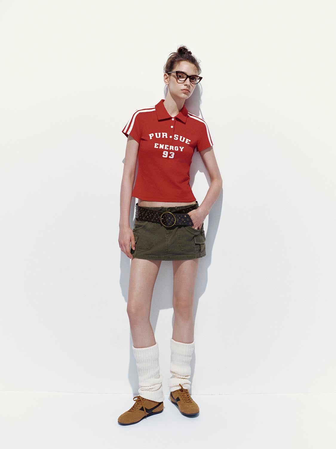 Contrast-Color Slim-Fit Polo Shirts