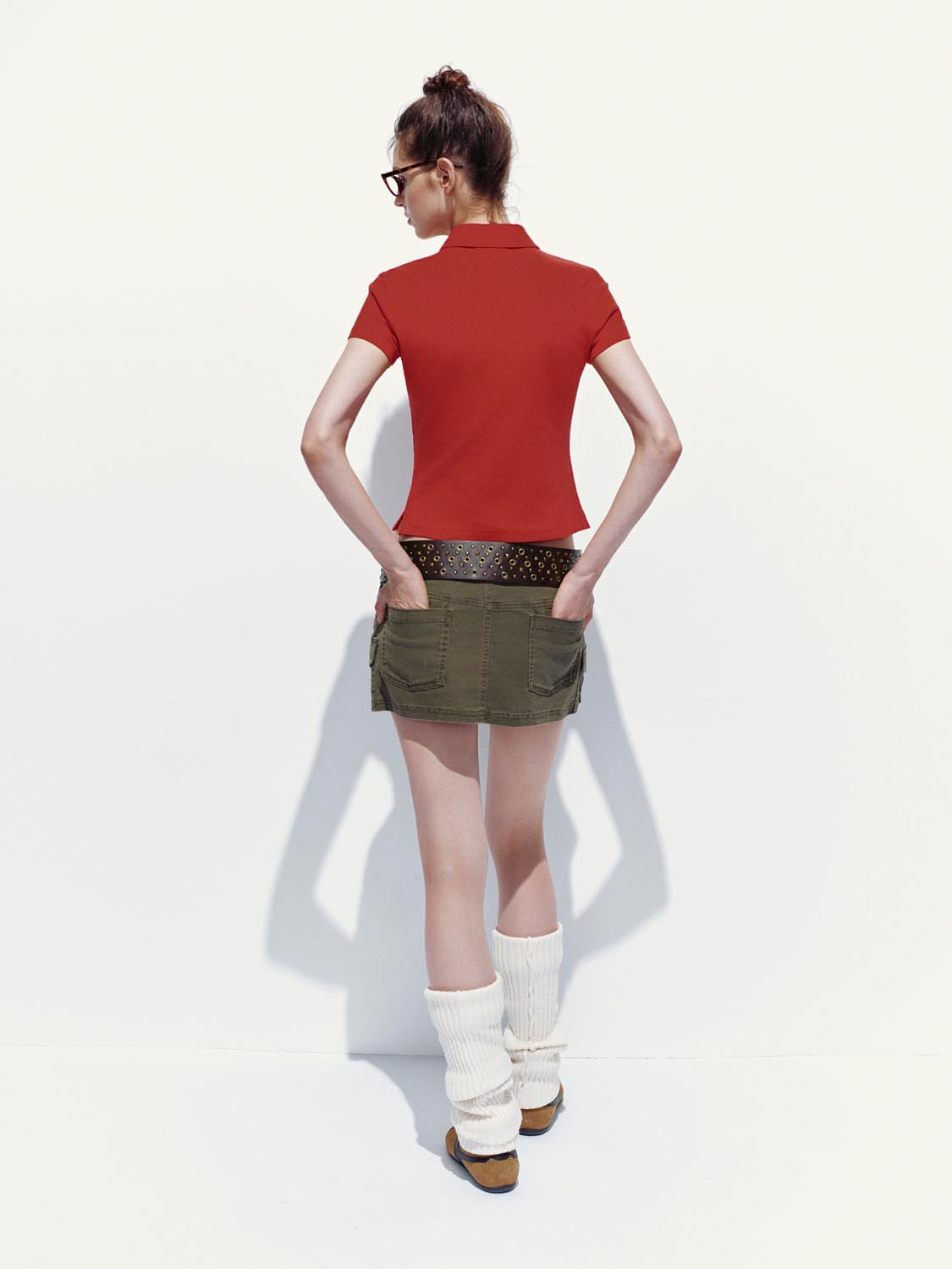 Contrast-Color Slim-Fit Polo Shirts
