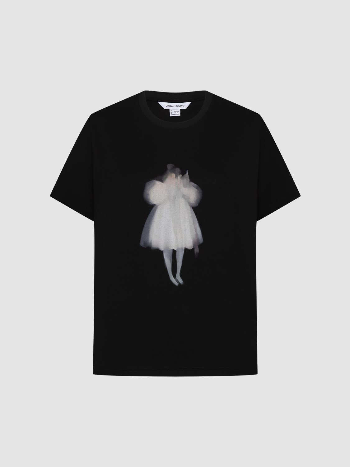 Printed Crew Neck T-Shirts