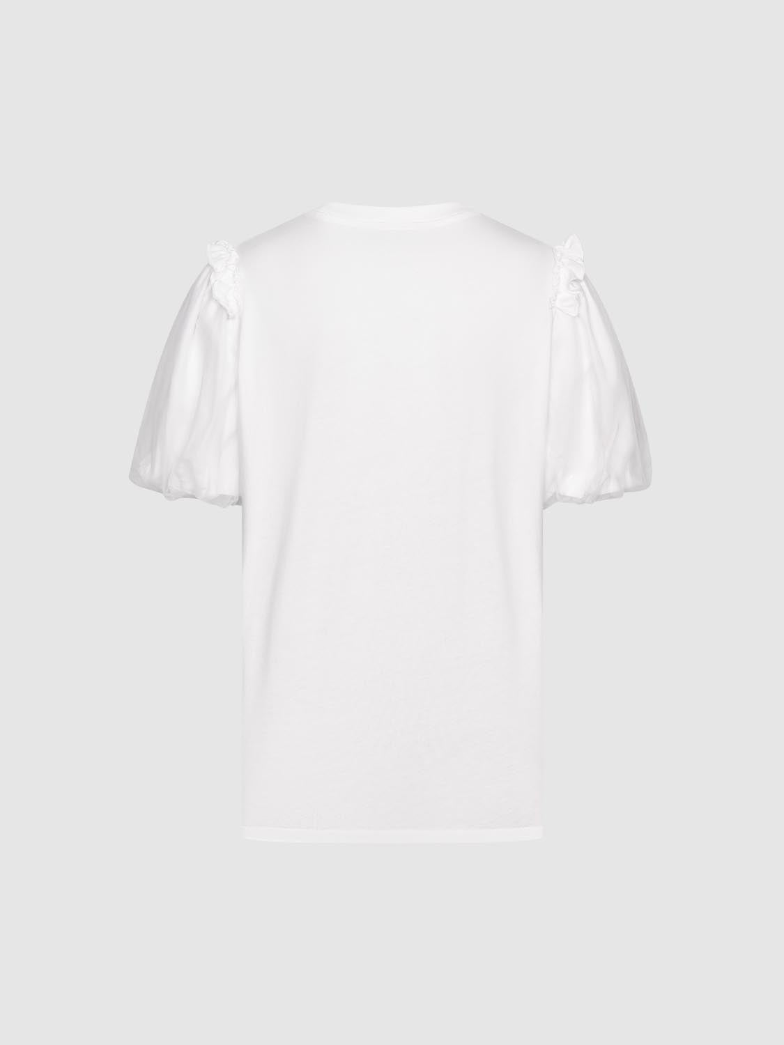 Embellished Puff Sleeve T-Shirts