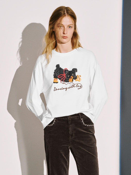 Printed Long Sleeve T-Shirts