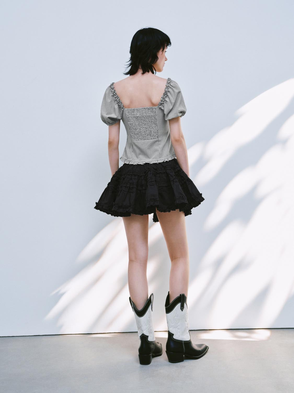 Mini Flared Skirts