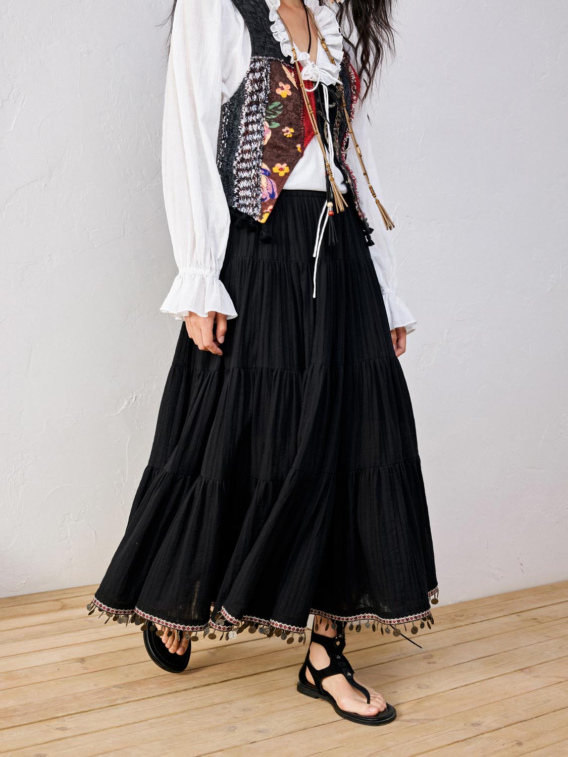 A-Line Maxi Skirts