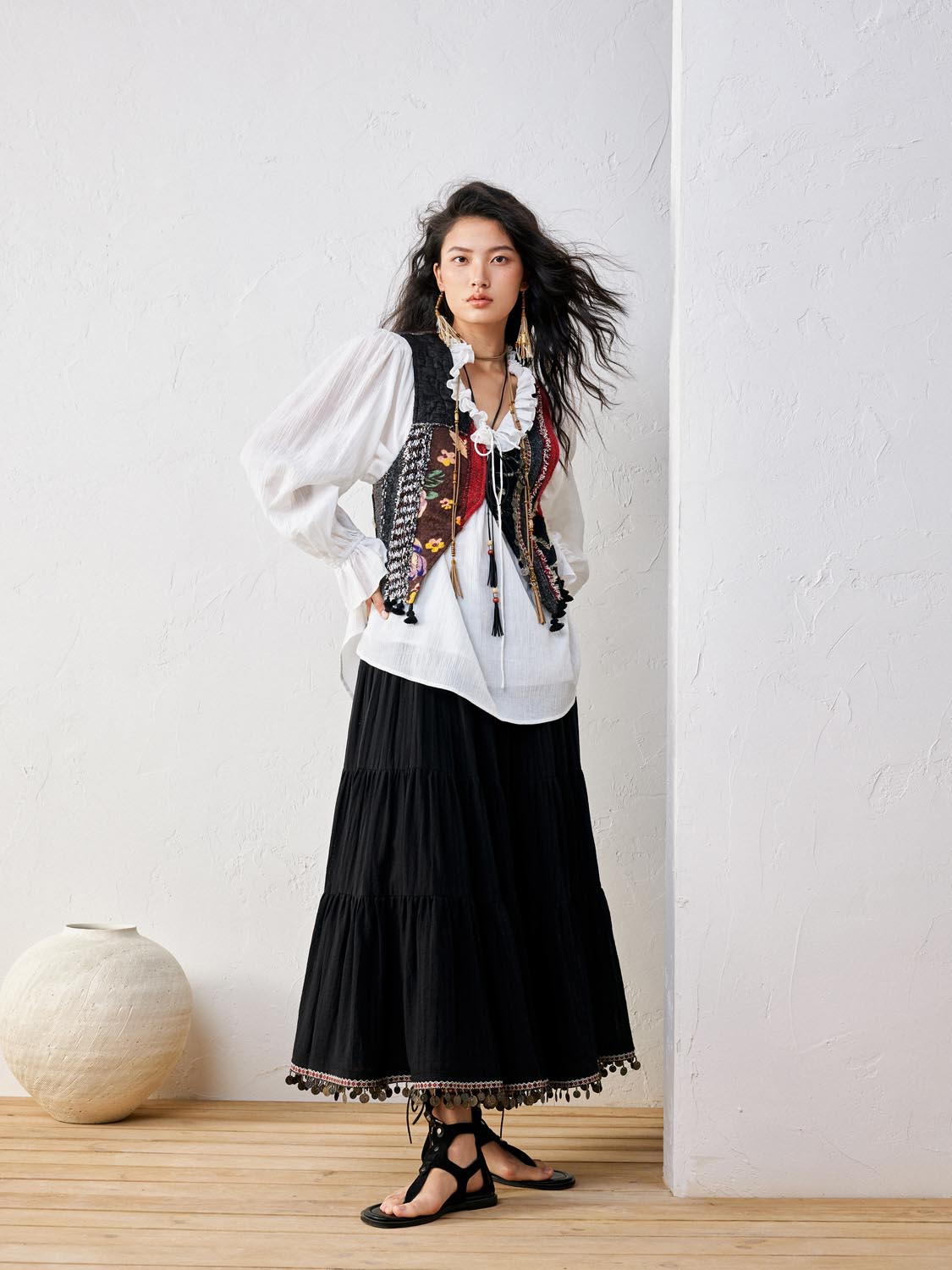 A-Line Maxi Skirts