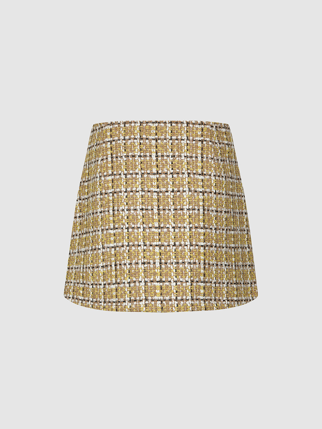 Tweed A-Line Mini Skirts