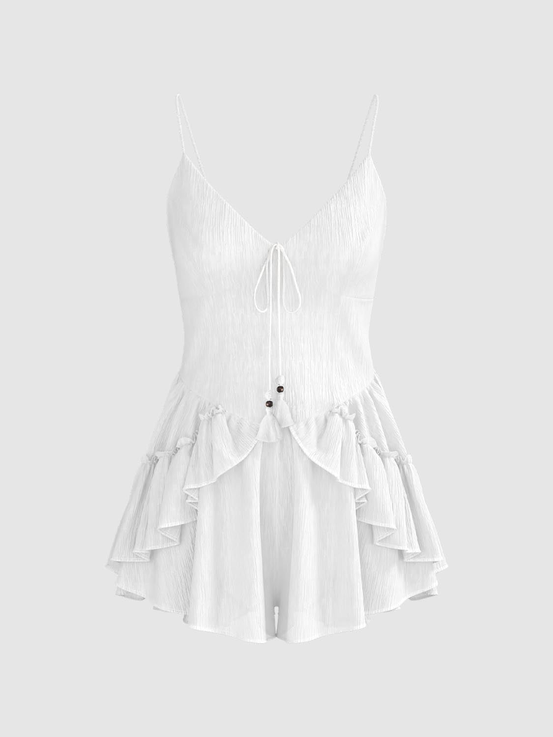 Ruffle Camisole Jumpsuits
