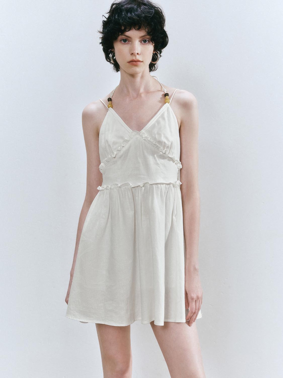Camisole Halter Neck A-Line Dresses