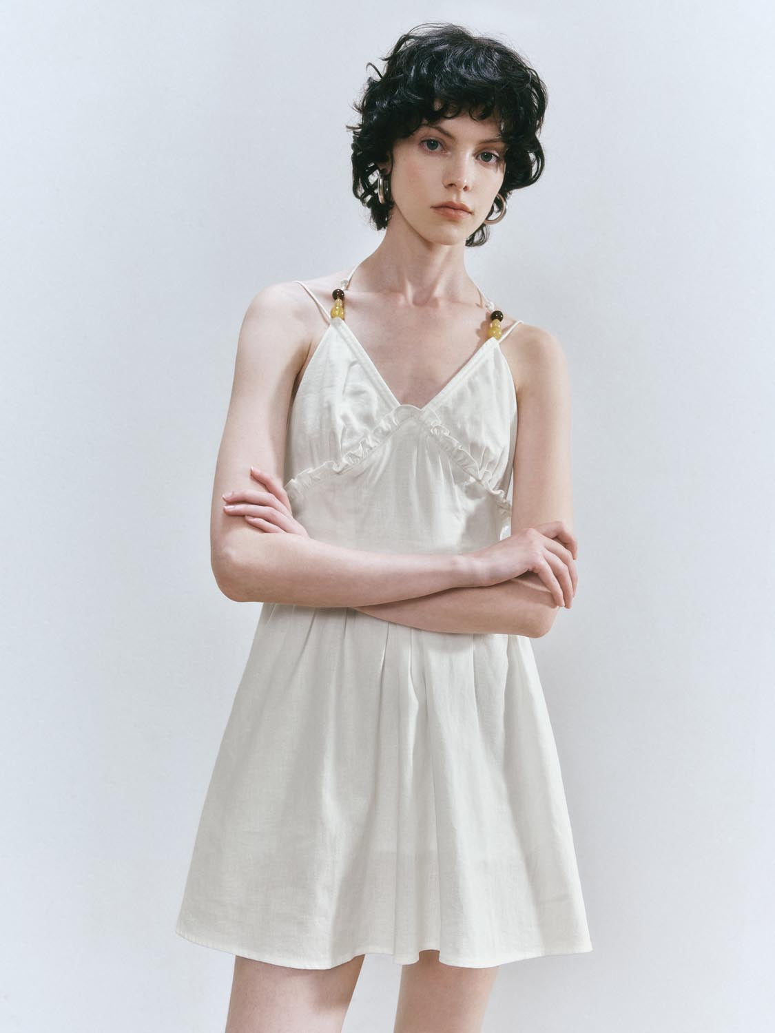 Camisole Halter Neck A-Line Dresses